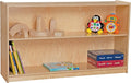 Contender 100% Birch Plywood Storage with Back, Adjustable Shelves, Perfect for Kids, Teacher, Classroom, Day Care, Home-School, Made in USA Fully Assembled