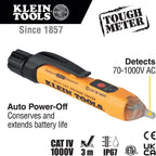 Klein Tools 80152 Electrician's Tool Set, Made in USA, with Pliers, Magnetic Screwdriver, NCVT, Wire Stripper and Tradesman Pro Tool Pouch, 5-Piece