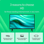 VIZIO 32 Inch V Series Full Array LED Smart HD TV 720p Bluetooth Compatible with VRR, DTS Virtual X, Airplay 2 and Chromecast Built-in (VHD32M-0810) (Renewed)