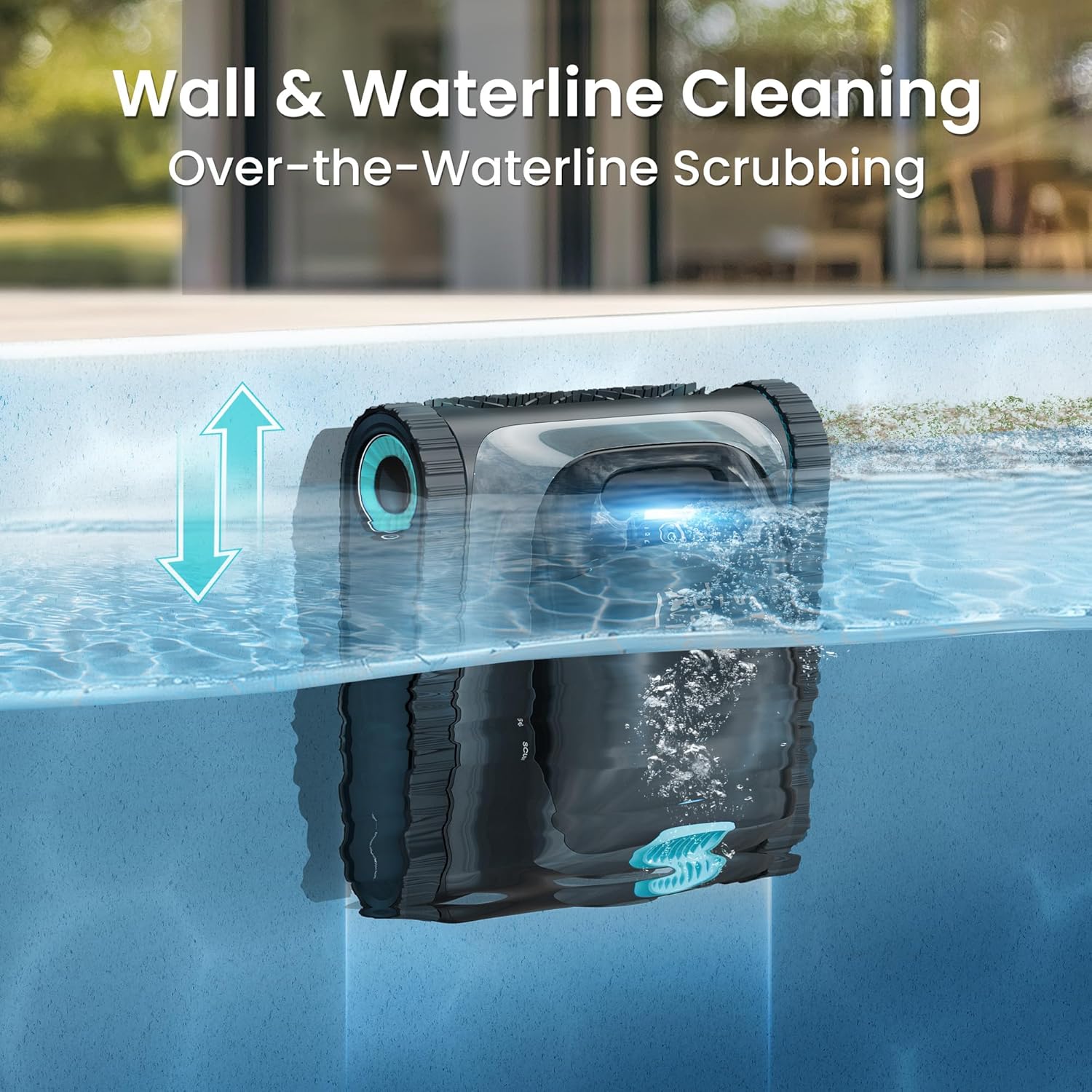 (2026 Upgrade) Aiper Scuba S1 Robotic Pool Cleaner  Wall & Waterline Cleaning  Double Filtration  Extended 180-Min Battery Life  Smart Navigation  App Support  OTA Upgrade