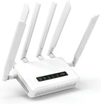 GL.iNet GL-X3000 (Spitz AX) Cellular Gateway 5G Router for House & RV  Wi-Fi 6  Detachable Antennas  Dual-SIM  T-Mobile & AT&T IoT Device Certified  Family/Rural Area/Road Trips