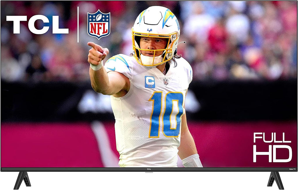 TCL 40-Inch Class S3 1080p LED Smart TV with Roku TV (40S350R  2023 Model)  Compatible with Alexa  Google Assistant  and Apple HomeKit Compatibility  Streaming FHD Television Black