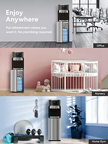 Brio Bottom Loading Water Cooler Water Dispenser  Essential Series - 3 Temperature Settings