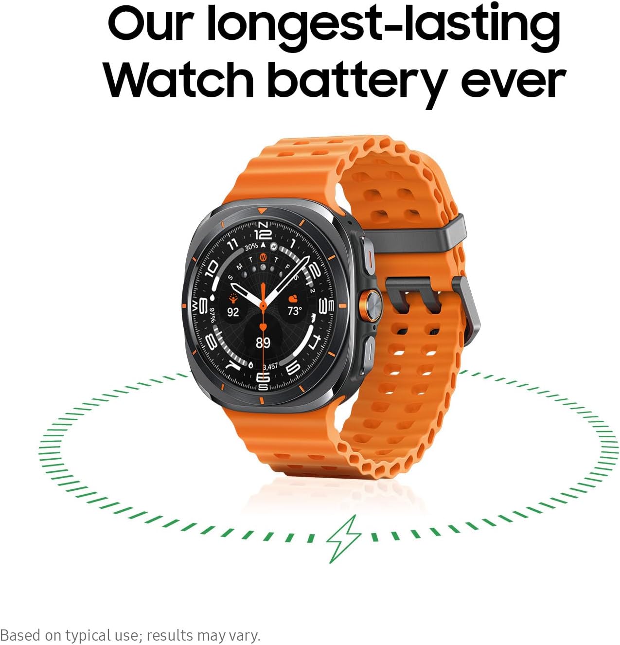 Samsung Galaxy Watch Ultra (2025) 47mm LTE Smartwatch  Titanium Casing  Advanced Sleep Coaching  Running Coach  Energy Score  Heart Rate Tracking  GPS  Titanium Blue US Version  2 Yr Warranty