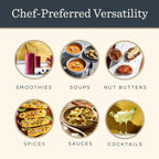 Vitamix 48-Ounce Stainless-Steel Blender Container with SELF-DETECT, Dishwasher-Safe, BPA-Free Clear Lid, Laser-Cut Stainless-Steel Blades, Compatible with All Full-Size Vitamix Blenders