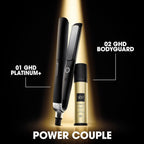 ghd Platinum+ Styler ― 1" Flat Iron Hair Straightener, Professional Ceramic Hair Styling Tool for Stronger Hair, More Shine, & More Color Protection