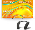 Sony BRAVIA 5 75 Inch 4K Mini LED Smart TV (K-75XR50  2025) + BRAVIA Theater U Wireless Wearable Speaker (HT-AN7) Bundle