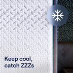 Nectar Premier Hybrid 13” King Mattress - Medium Firm - Memory Foam & Innerspring Coils - Cooling Upgrade - Back Pain Relief - Mattress in a Box - 365-Night Trial & Forever Warranty