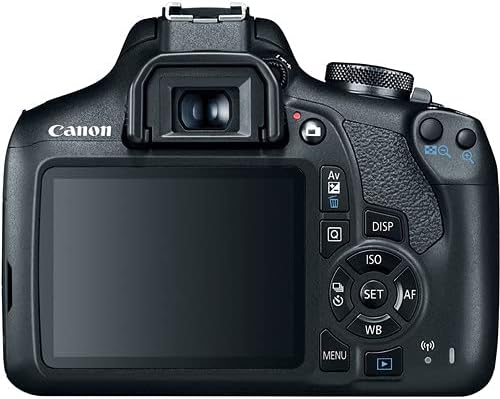Canon EOS Rebel T7 DSLR Camera with 18-55mm Lens Bundle with Extra Canon Battery + 2X 64GB Memory Cards + Accessory Kit Including Bag  Flash  Remote  Aux Lenses  Software & More