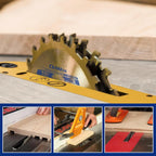 10" Carbide Stacked Dado Saw Blade Set, Pro Dado Set for Fine Finished Cuts, Grooves, Dados and Rabbets, 24 Tooth with 5/8" Bore, 23 Pieces