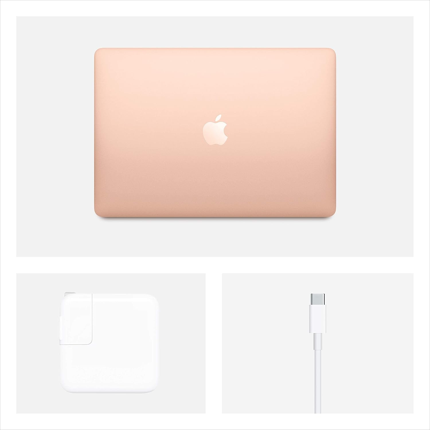 Apple Early 2020 MacBook Air with 1.1GHz Core i5  13-inch  8GB RAM  512GB SSD  Gold (Renewed)