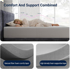 Avenco Queen Mattress 12 Inch, Queen Size Mattresses Medium Firm for Back Pressure Relief, Mattress in a Box CertiPUR-US Certified Foam Colchones