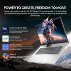 HP 2026 17 Inch Laptop Touchscreen Computer  17.3 HD+ IPS Touch Screen Business Laptop AI PC  15th Gen Intel Core Ultra 7(12-Core)  32GB DDR5 RAM 2TB SSD|Windows 11 Pro  10-Key Backlit Keyboard|WiFi6