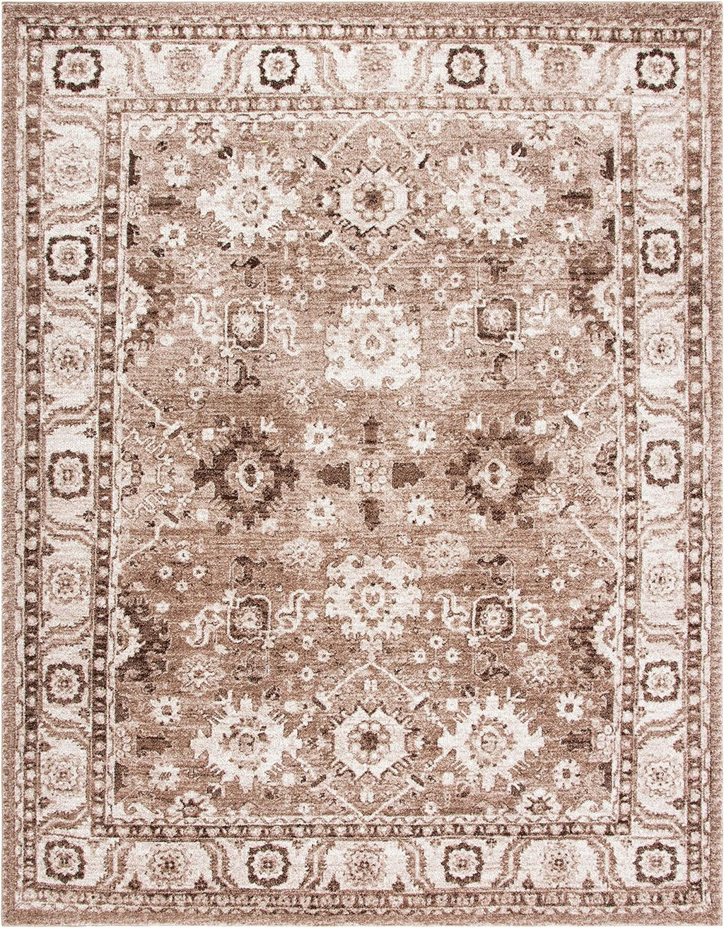 SAFAVIEH Area Rug 8x10 - Vintage Hamadan Collection - Large - Taupe, Traditional Persian Design, Non-Shedding & Easy to Clean, Ideal for Living Room, Bedroom, Dining Space (VTH214T)
