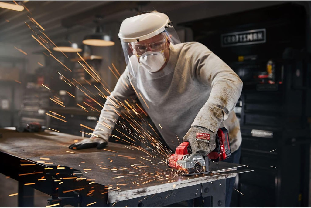 CRAFTSMAN V20 3 Inch Cordless Cut-Off Tool with Forward and Reverse Functions, Bare Tool Only (CMCM300B)