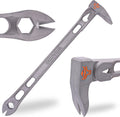 Wrango Tools 11.5" Titanium Nail Puller Cats Paw Pry Bar - Lightens Your Toolbelt - 45% Lighter Than Steel - Side Nail Puller - Professional Grade & Lifetime Warranty - 5% Donated To Help Farmers