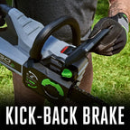 EGO POWER+ Chain Saw  16” Battery Powered Chainsaw  Electric Cordless  Includes 56V 4.0Ah Battery and Charger – CS1613