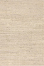 nuLOOM 9x12 Elfriede Jute & Cotton Hand Woven Area Rug, Natural, Solid Rustic Farmhouse Style, Weaved Design, Natural Fiber, For Bedroom, Living Room, Dining Room, Hallway, Office, Entryway