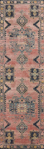 Loloi Jocelyn Collection JOC-06 Rose/Rose 7'-10" x 10' .38" Thick Area Rug