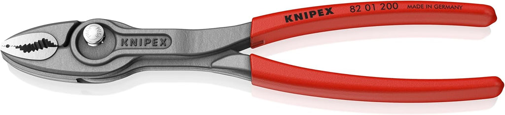 KNIPEX Tools 00 20 06 US4 3 Pc TwinGrip Pliers Set, Plastic Dipped (6", 8", 10")