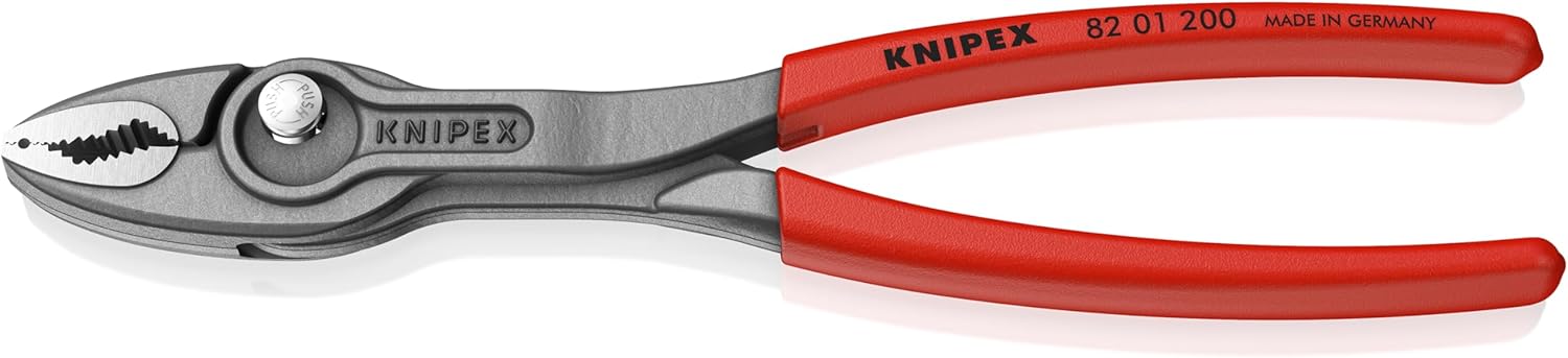 KNIPEX Tools 00 20 06 US4 3 Pc TwinGrip Pliers Set, Plastic Dipped (6", 8", 10")