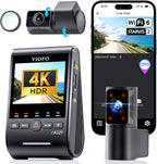 VIOFO A329S 4K 3 Channel Dash Cam  4K Front + 2K Cabin Fisheye (210°) + 2K Rear  Power Saving Parking Mode  Wi-Fi 6 App Control  All-Channel STARVIS 2 Sensors  Supports up to 4TB SSD Storage