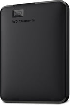 Western Digital WD 1TB Elements Portable External Hard Drive for Windows, USB 3.2 Gen 1/USB 3.0 for PC & Mac, Plug and Play Ready - WDBUZG0010BBK-WESN