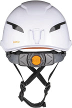 Klein Tools 60525 Safety Helmet, Type-2 Safety Helmet with Rechargeable Headlamp, Non-Vented, Class E, White