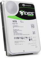 Seagate 16TB HDD Exos X16 7200 RPM 512e/4Kn SATA 6Gb/s 256MB Cache 3.5-Inch Enterprise Hard Drive (ST16000NM001G) (Renewed)