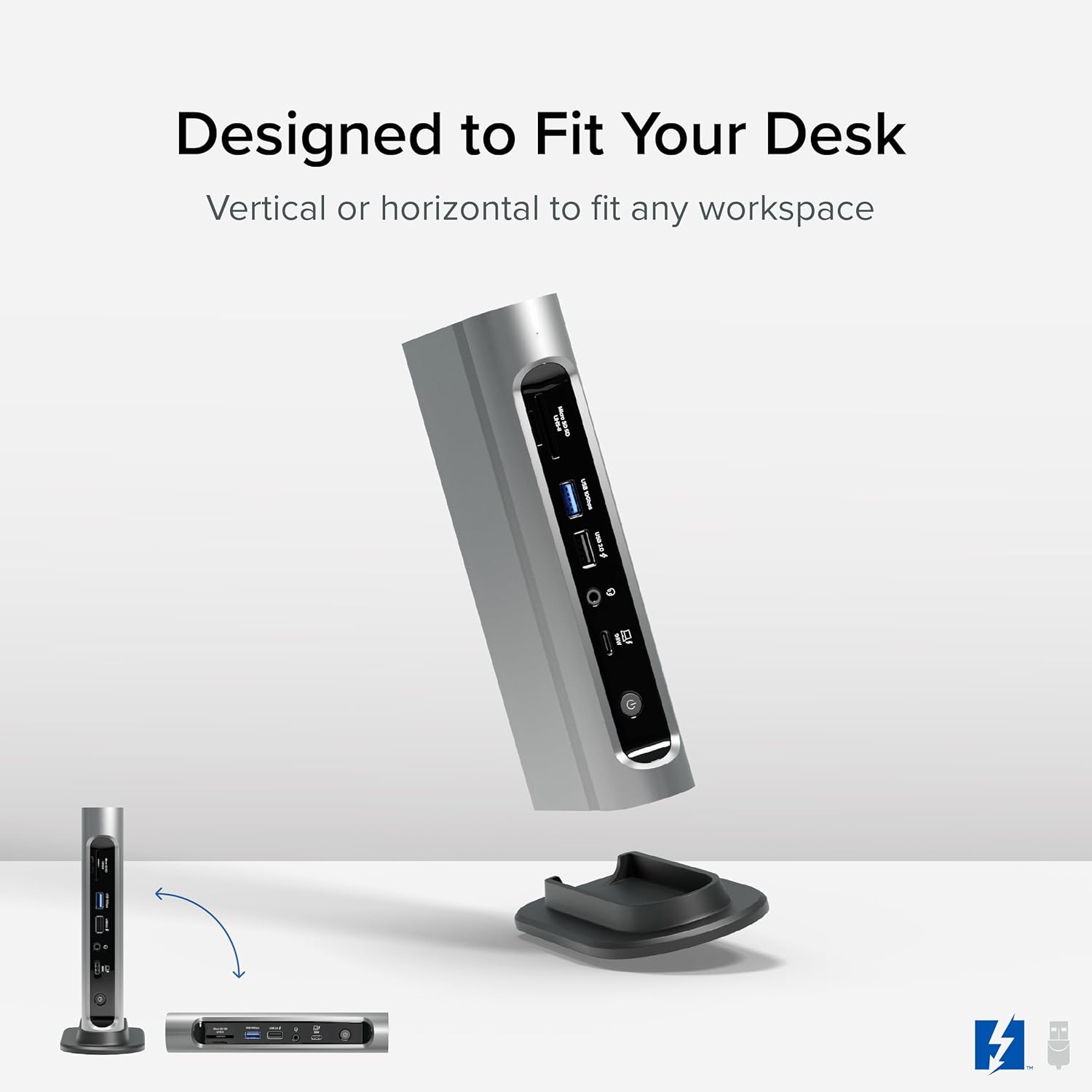 Plugable 16-in-1 Thunderbolt 4 Dock – Dual 4K Monitors for M4/M5 MacBook Air/Pro  100W Charging  2X HDMI  2X DisplayPort  2.5G Ethernet  7X USB  MicroSD/SD Card Reader  Windows & USB4 Compatible