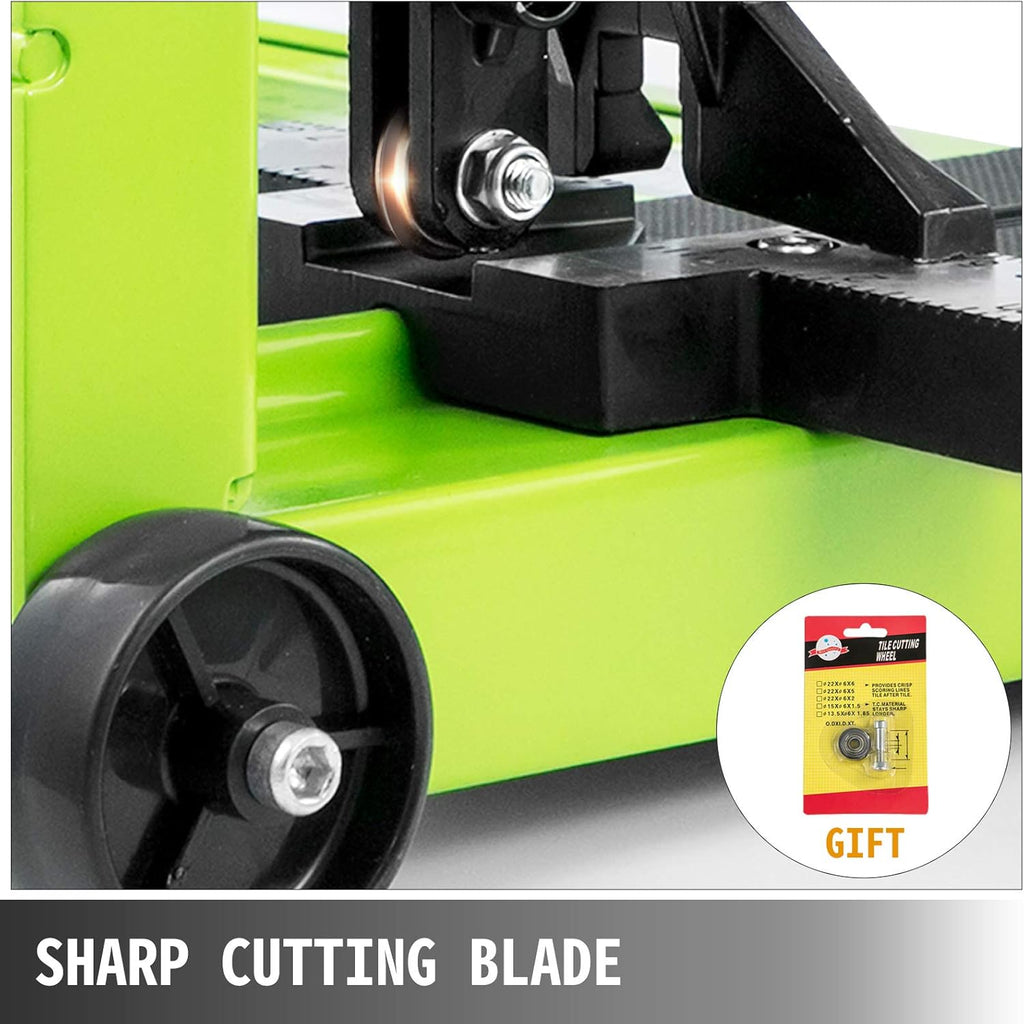Tile Cutter 40 Inch, Manual Tile Cutter All-Steel Frame,Tile Cutting Machine w/Laser Guide and Bonus Spare Cutter,Tile Cutter Hand Tool for Precision Cutting Porcelain Ceramic Floor Tiles