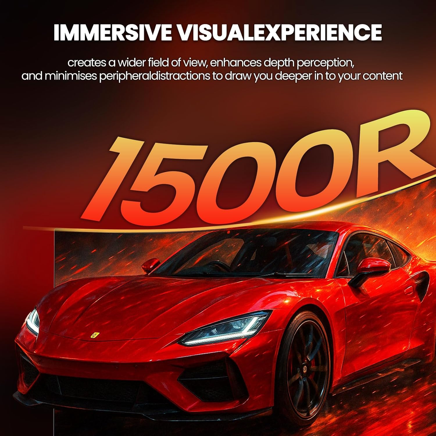 CRUA 32" Curved Gaming Monitor  4k UHD(3840 * 2160P) VA Screen  1500R  144Hz/160Hz Computer Moniter  Supports AMD Freesync  120% sRGB  Built-in Speakers  Wall Mountable Installs(HDMI 2.1/DP 1.4)-Black