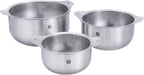 ZWILLING Prep 6-pc Brushed Stainless Steels Nesting Bowls & Strainers Set