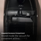 NEW Miele Guard M1 Parquet XL Bagged Canister Vacuum Cleaner with High Suction Power, Designed for Special Care of Hard Floors and Low-Pile Carpet, in Brilliant White