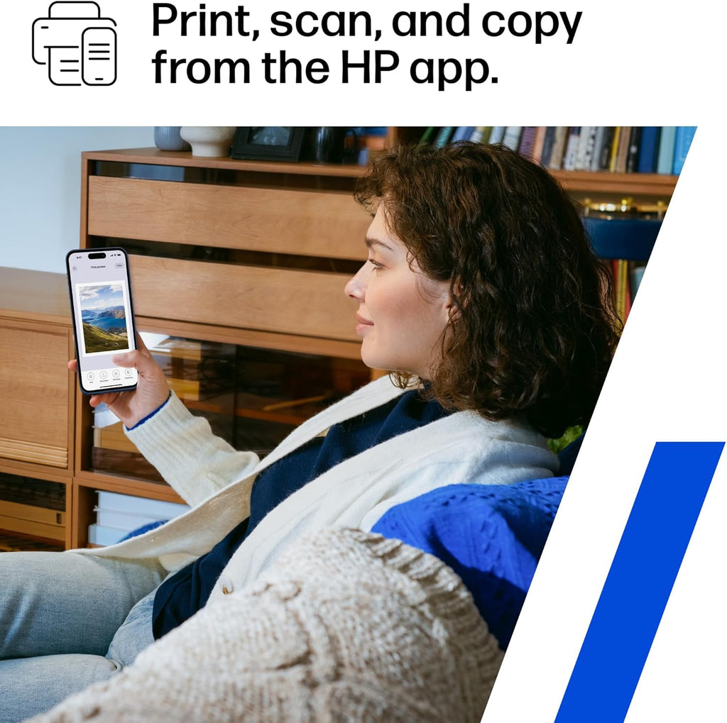 HP Envy 6155e Wireless All-in-One Color Inkjet Printer, Portobello, Print, scan, copy, Duplex printing Best-for-home, 3 month Instant Ink trial included, AI-enabled (714L5A)