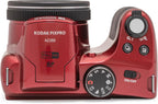 Kodak PIXPRO AZ255-RD 16MP Digital Camera 25X Optical Zoom 24mm Wide Angle Lens Optical Image Stabilization 1080P Full HD Video 3" LCD Vlogging Camera (Red)