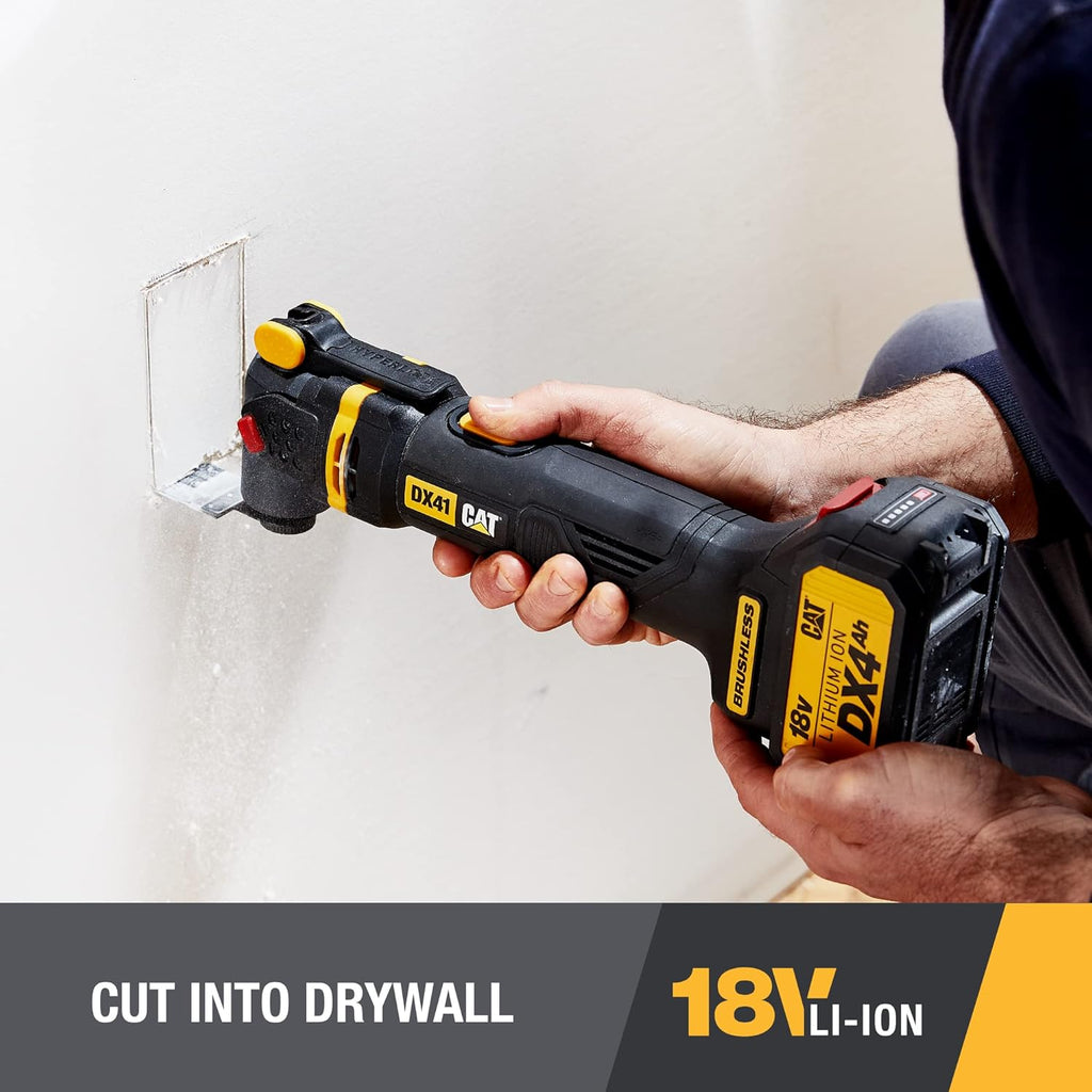 Caterpillar Cat® 18V 1 FOR ALL Cordless Oscillating Multi-Tool with Brushless Motor (Tool Only) - DX1B
