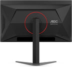 AOC Q27G4ZD 27" QD OLED Gaming Monitor  QHD 2560 x 1440  240Hz 0.03ms  HDMI 2.0 x2  Display Port x2  G-Sync Compatible  Console Gaming Ready  3-Year Zero-Bright-Dot