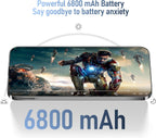 I24 Ultra Unlocked Phone 8GB+256GB Android Cell Phone 7 inch HD Screen Mobile Phone 108MP+48MP Camera 6800 mAh Extra Large Battery 5G Dual SIM (Titanium Deep Blue)
