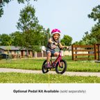 Strider 14x Classic, Balance Bike for Kids 3 to 6 Years - Includes Custom Grips, Padded Seat, Performance Footrest & All-Purpose Tires - Easy Assembly & Adjustments
