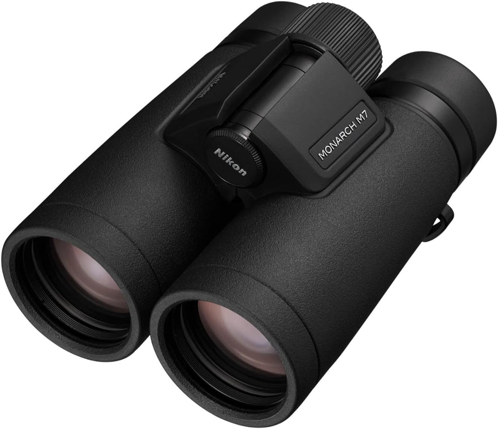Nikon MONARCH M7 10x42 Binocular |Waterproof  fogproof  rubber-armored Full-Size Binocular with ED glass & wide field of view  oil & water repellent coating & locking diopter |Official Nikon USA Model