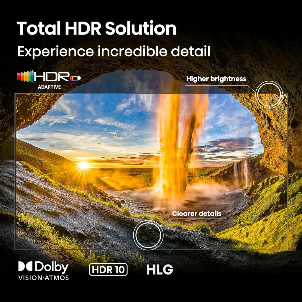 Hisense 43" E6 Cinema Series Hi-QLED 4K UHD Smart Fire TV (43E6QF  2025 Model) - AI Light Sensor  Dolby Vision · Atmos  Voice Remote with Alexa  Motion Rate 120  HDR 10+ Adaptive  Game Mode Plus