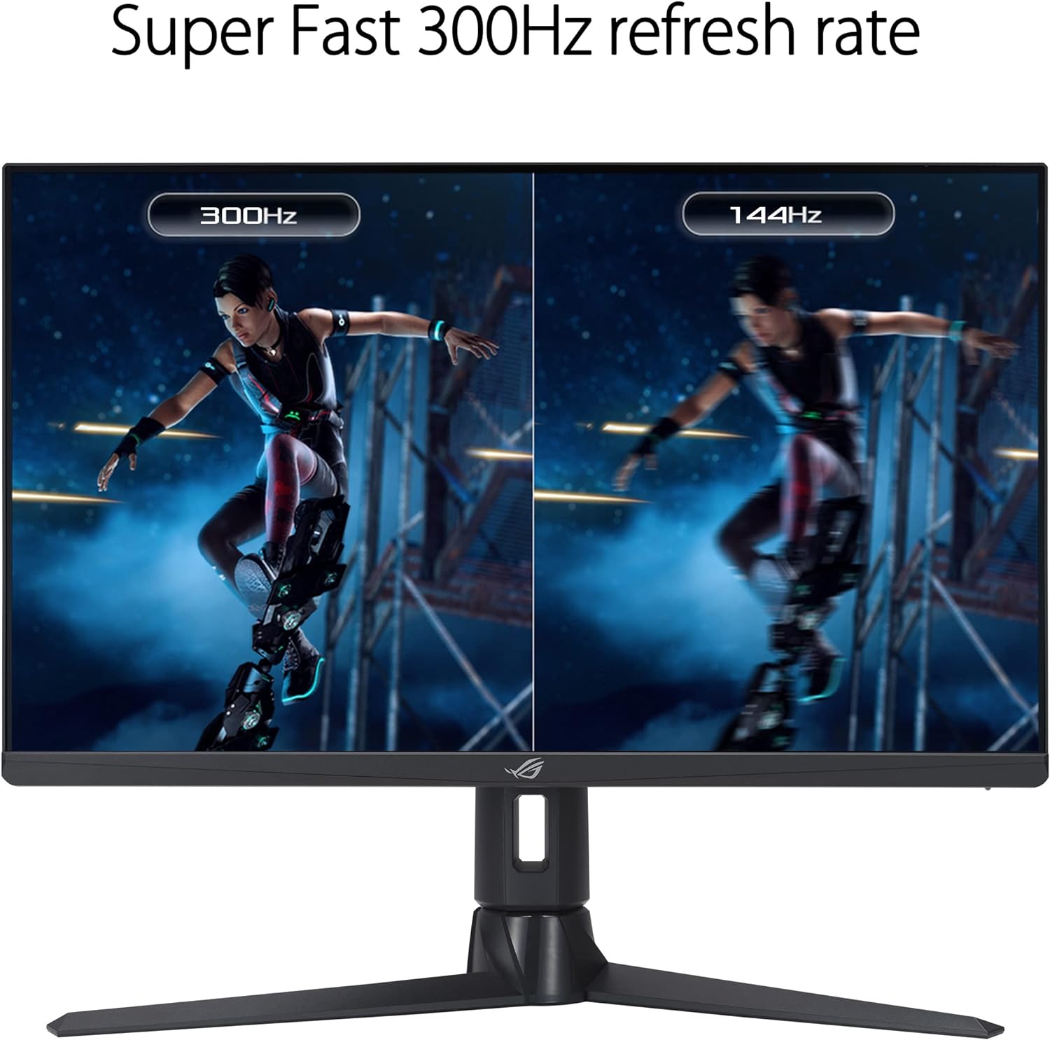 ASUS ROG Strix 27” 1440P Gaming Monitor (XG27AQMR) - 27”  QHD (2560 x 1440)  Fast IPS  300Hz  1ms  G-SYNC Compatible  FreeSync Premium Pro  Extreme Low Motion Blur Sync  DisplayPort  DisplayHDR 600
