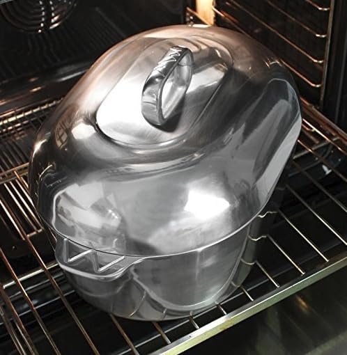 15 Inch Aluminum Oval Roaster - McWare by Cajun Classic Cookware