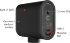 Logitech for Creators Mevo Start  Wireless Live Streaming Camera  1080p HD Video Quality  Intelligent App Control  Stream via LTE or Wi-Fi - Black