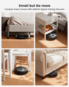 Lefant LiDAR Robot Vacuum and Mop, 450ml Visible Dustbin, Upgraded 190° PSD Obstacle Avoidance, Customized Cleaning, Multi-Floor Mapping, 150 Mins Runtime, 2.4G/5G WiFi, Pet Hair & Carpets, M330 Pro