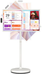 ApoloSign 32 inch FHD Smart Portable TV Gen2  16G +128G Storage  Android 15 OS  15000mAh  Rolling TV on Wheels with Rotatable Touch Screen  Built-in Battery  Full Swivel Rotation  Voice Remote