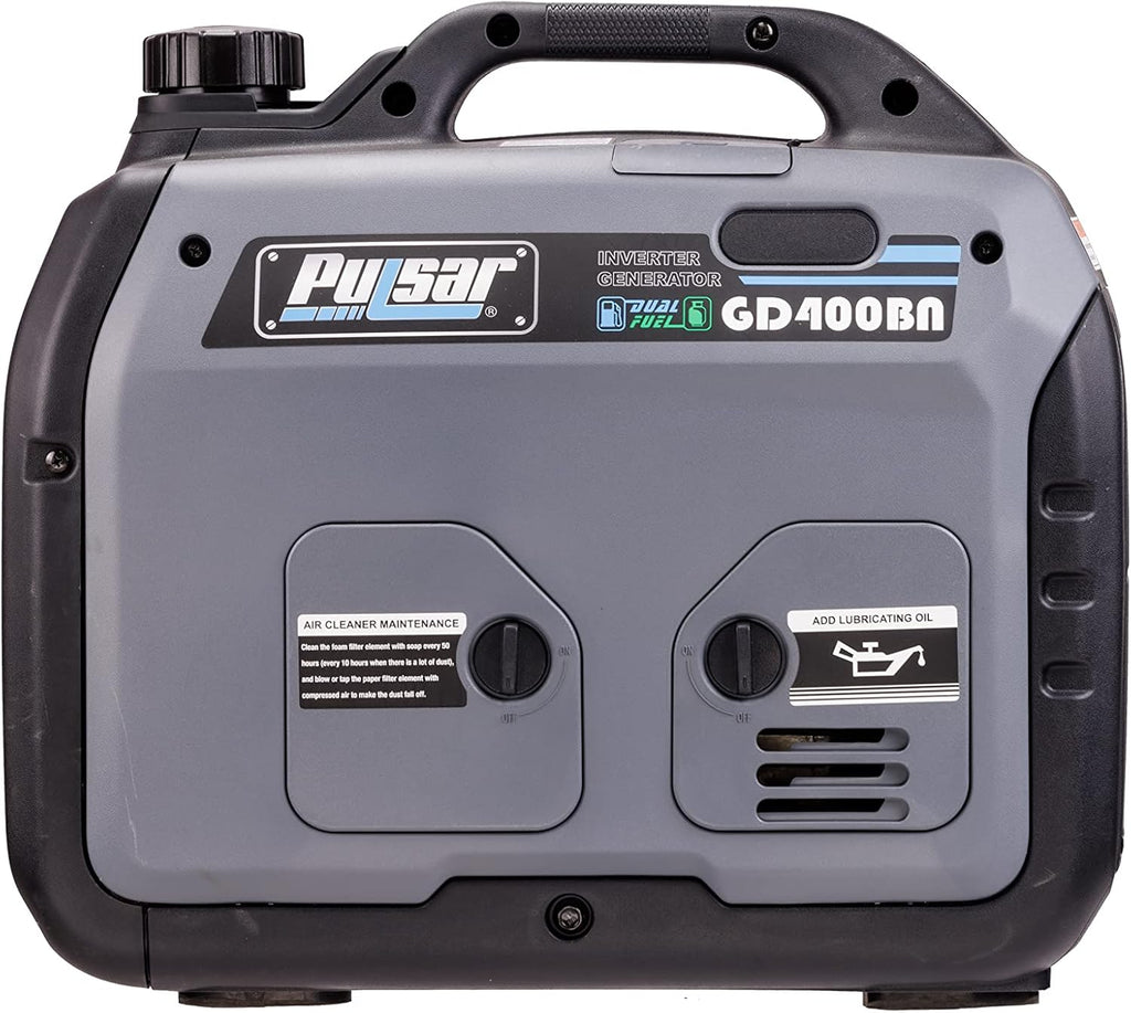 Pulsar Products GD400BN  4000W Portable super-quiet Dual Fuel & Parallel Capability  RV-Ready  CARB Compliant