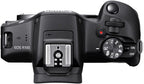 Canon EOS R100 Mirrorless Camera with RF-S 18-45mm f/4.5-6.3 is STM Lens | 24.1MP APS-C CMOS Sensor  Dual Pixel AF  Full HD Video | Compact RF Mount Camera for Beginners with Bag and 64GB Card
