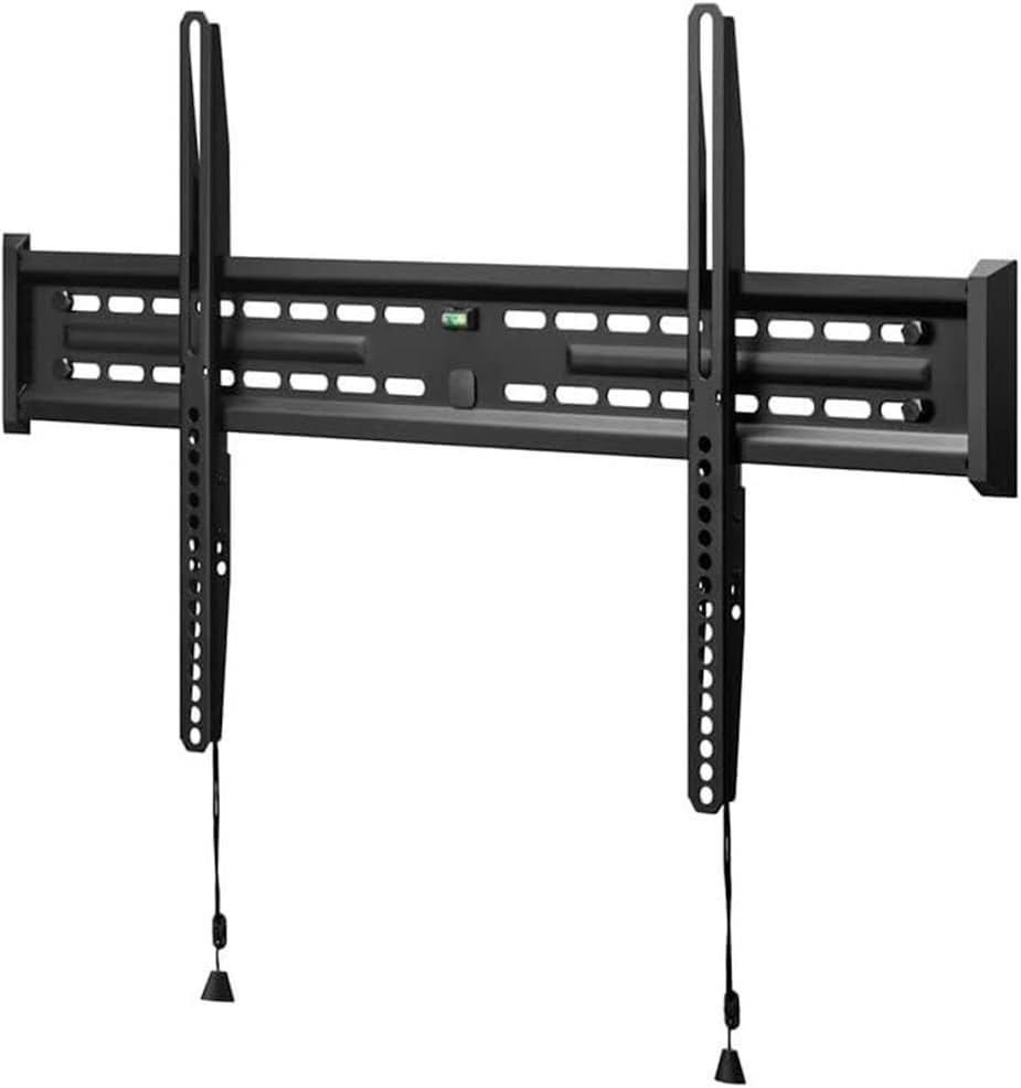 Samsung QN55S90FAFXZA 55 Inch 4K OLED Smart TV with a Walts FIXED-MOUNT-43-90 TV Mount for 43"-98" TVs and Amber Protection 3-Outlet-Surge Surge Protector (2025)